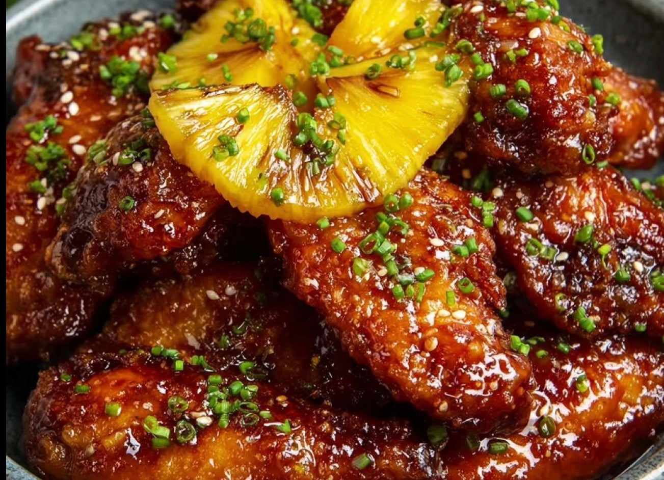 Wings/served with fries