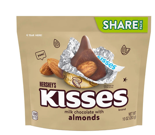 Hershey Kisses Milk Chocolate with Almond