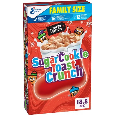 Cinnamon Toast Sugar & Cookie Cereal -Limited Edition