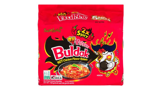 Buldak Samyang Double Spicy Chicken Noodles  2x Spicy!