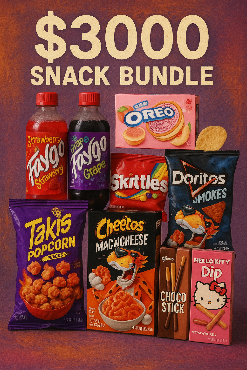 $3000 Snack Bundle