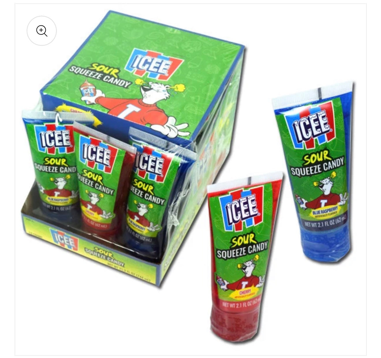 Icee Sour Squeeze Candy