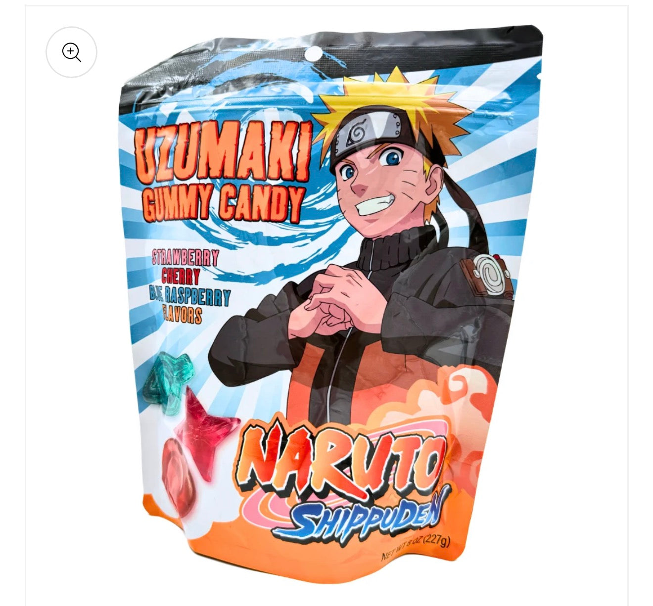 NARUTO SHIPPUDEN UZUMAKI GUMMY CANDY - 8OZ