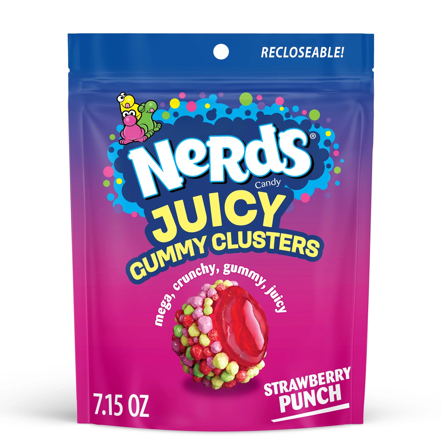 Nerds - Gummy Clusters Juicy| 8Oz