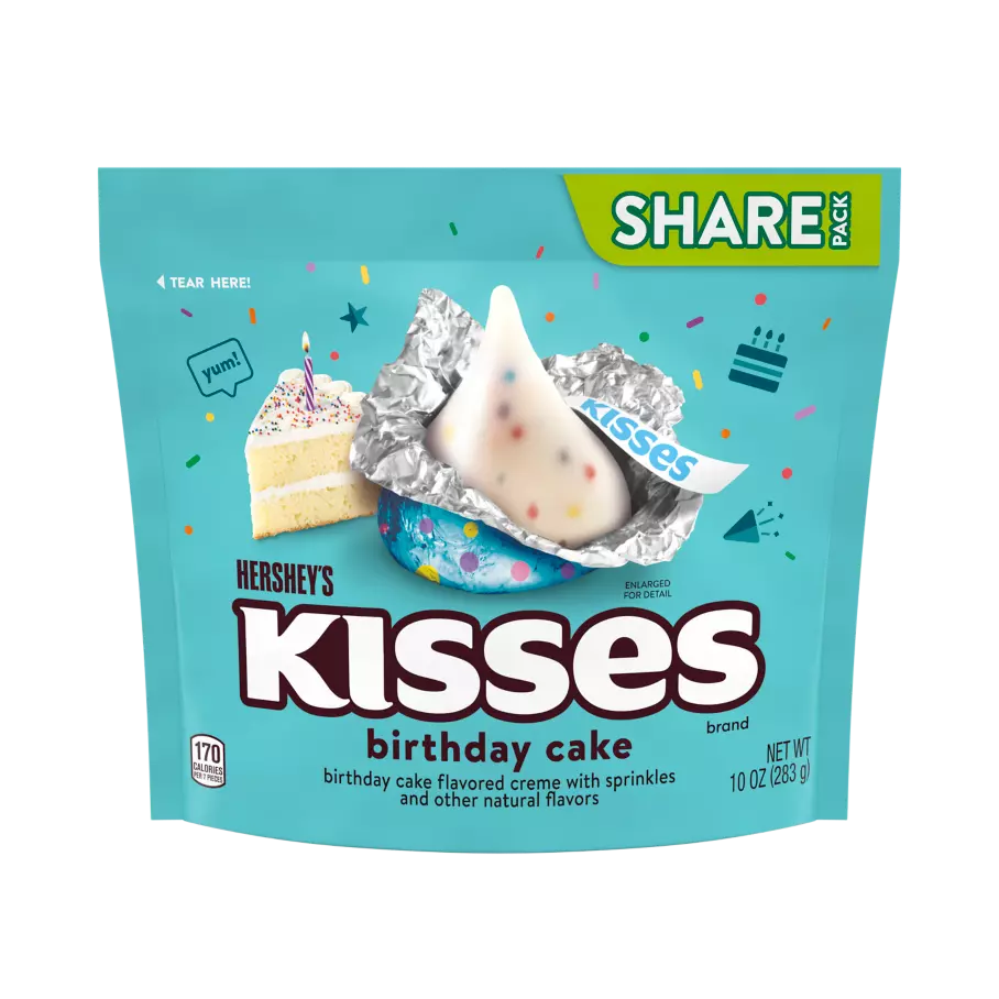 Hershey Kisses Birthday Cake