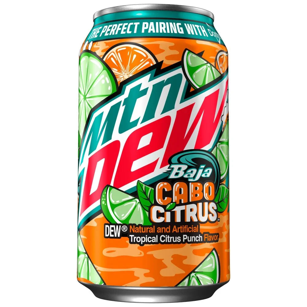 Mountain Dew - Tropical Baja Cabo Citrus