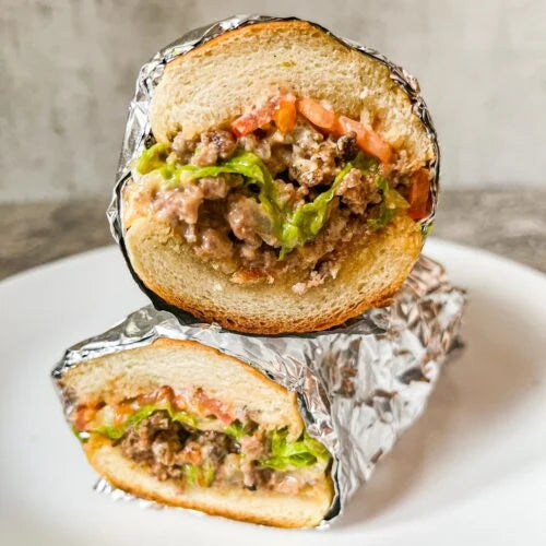 Chopped Cheese Sandwich – TrapSnacksJa