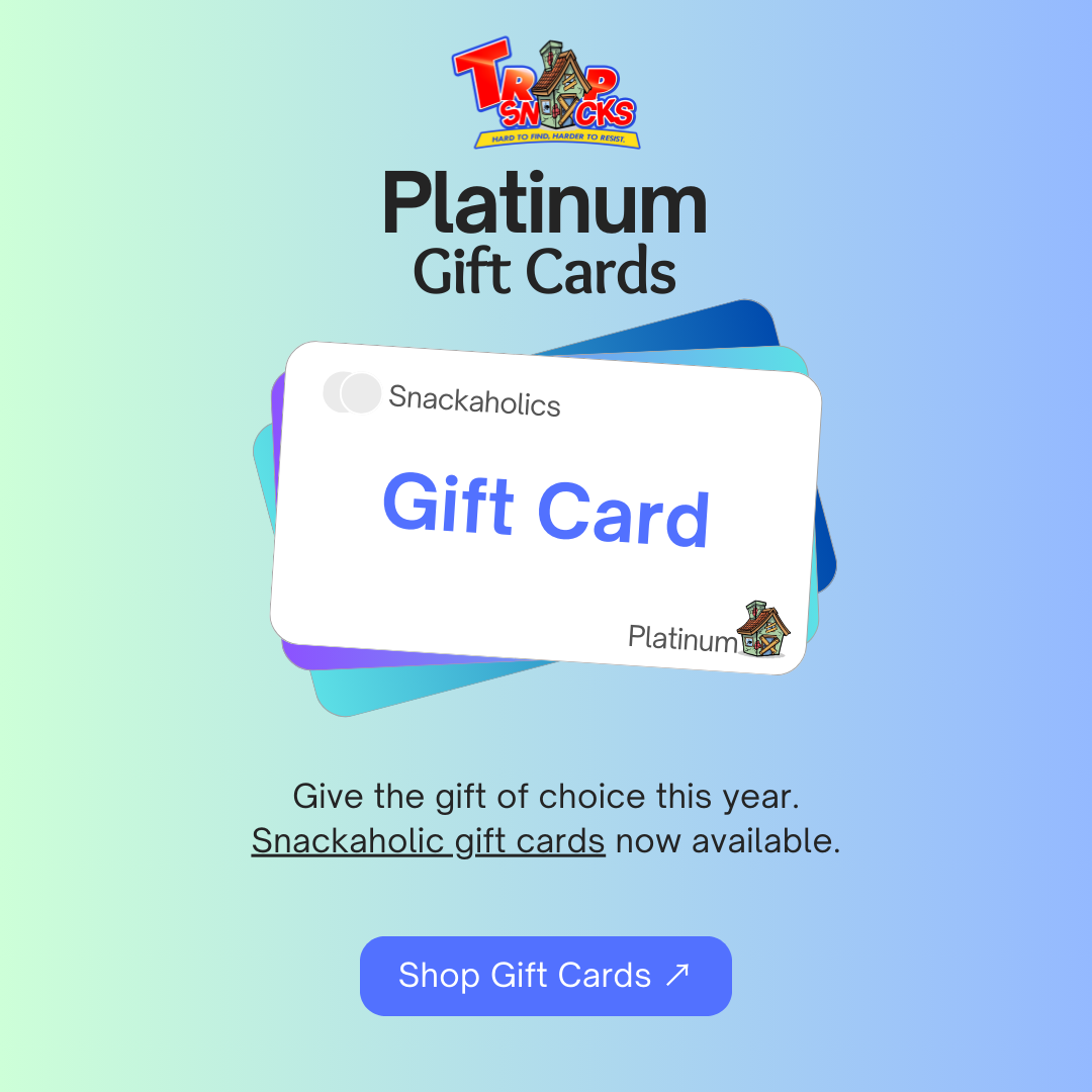 Snackaholic Gift Card