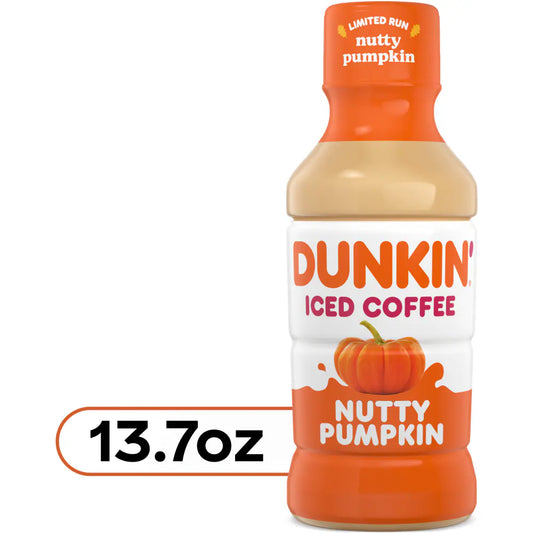 Dunkin’s Iced Coffee Nutty Pumpkin