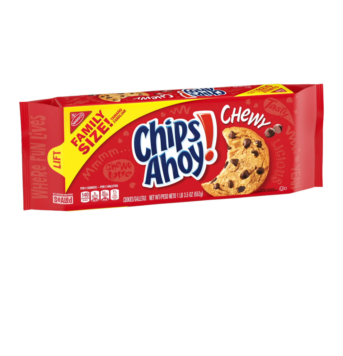 Chips Ahoy - Terciopelo rojo masticable | 9,6 onzas