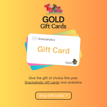 Snackaholic Gift Card