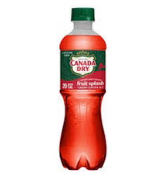 Canada Dry - Cherry Ginger AleFruit Splash