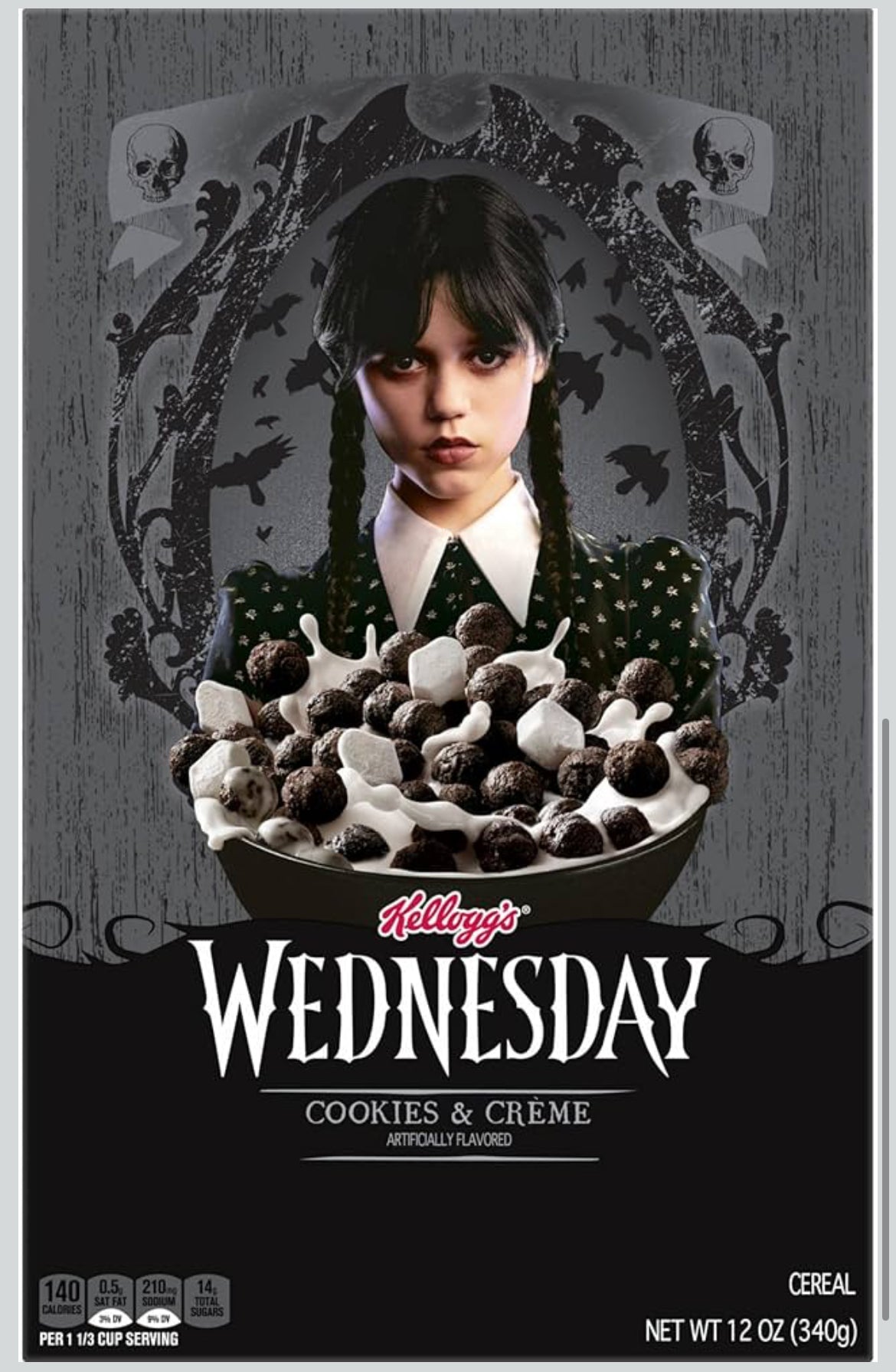 Kellogg’s Wednesday CookienCream Cereal
