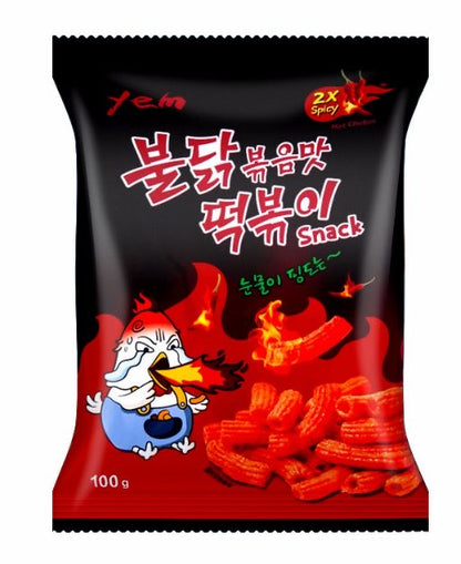 Korean yem spicy fried rice cake