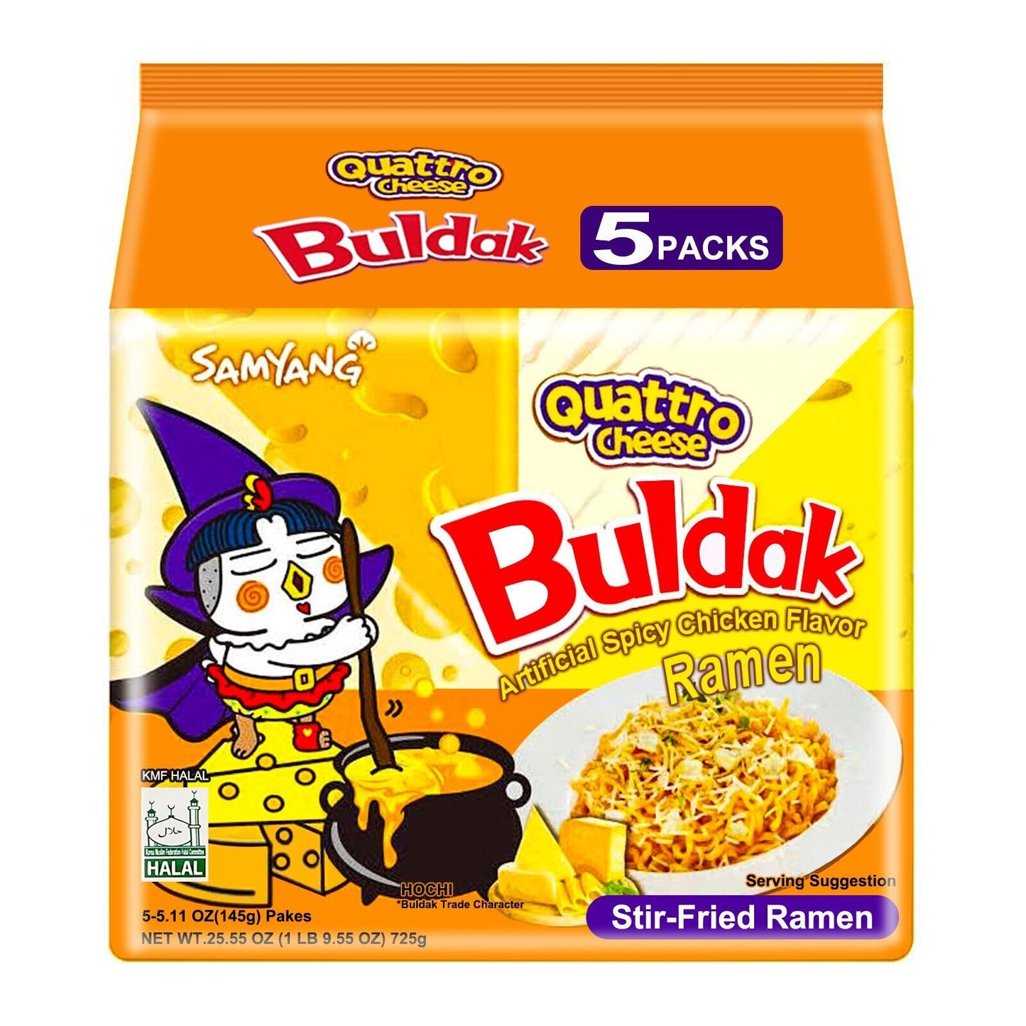 Buldak - Samyang Quattro  Cheese 24.7oz