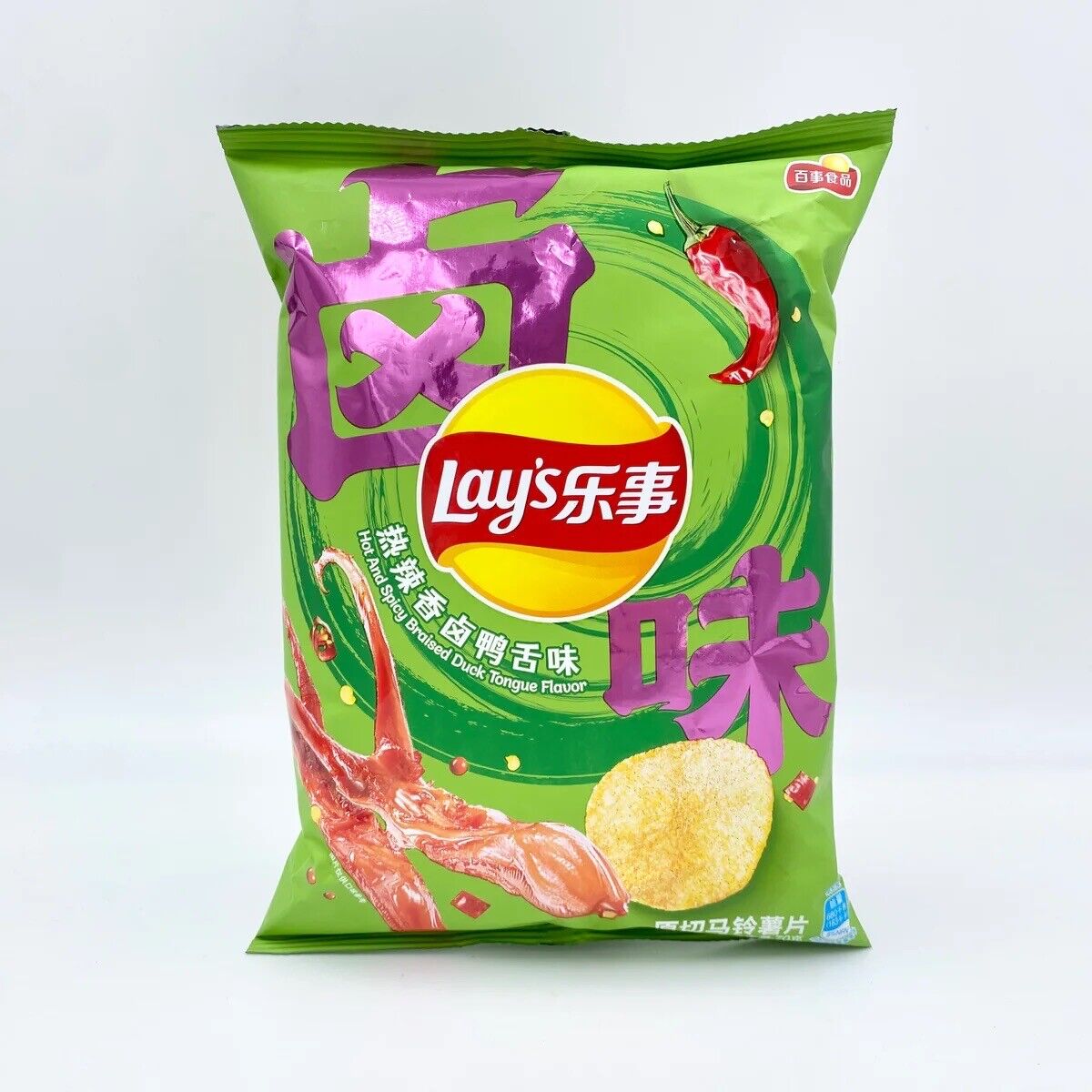 Limited Edition | Lay's  Exotic  Spicy Braised duck tongue - 70 g