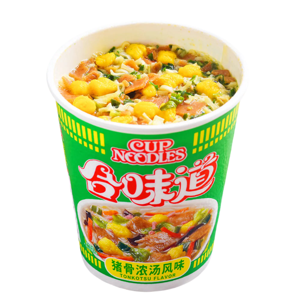 Nissin Cup Noodles - Pork Bone Soup Flavour