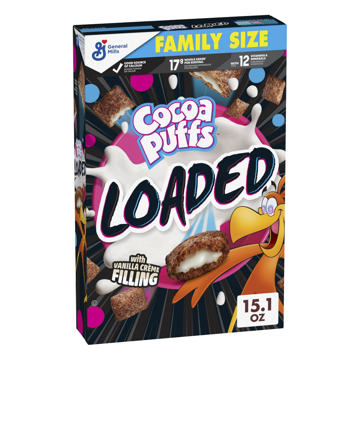 Cereal cargado de hojaldres de cacao