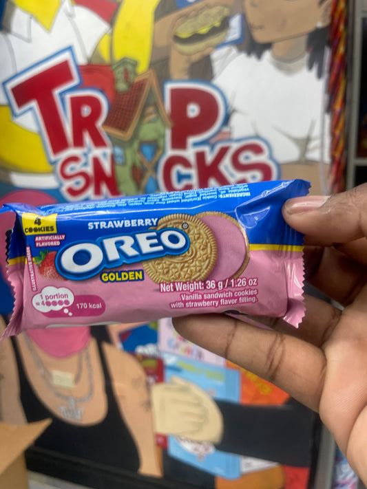 Oreo 4 pack- Golden Strawberry