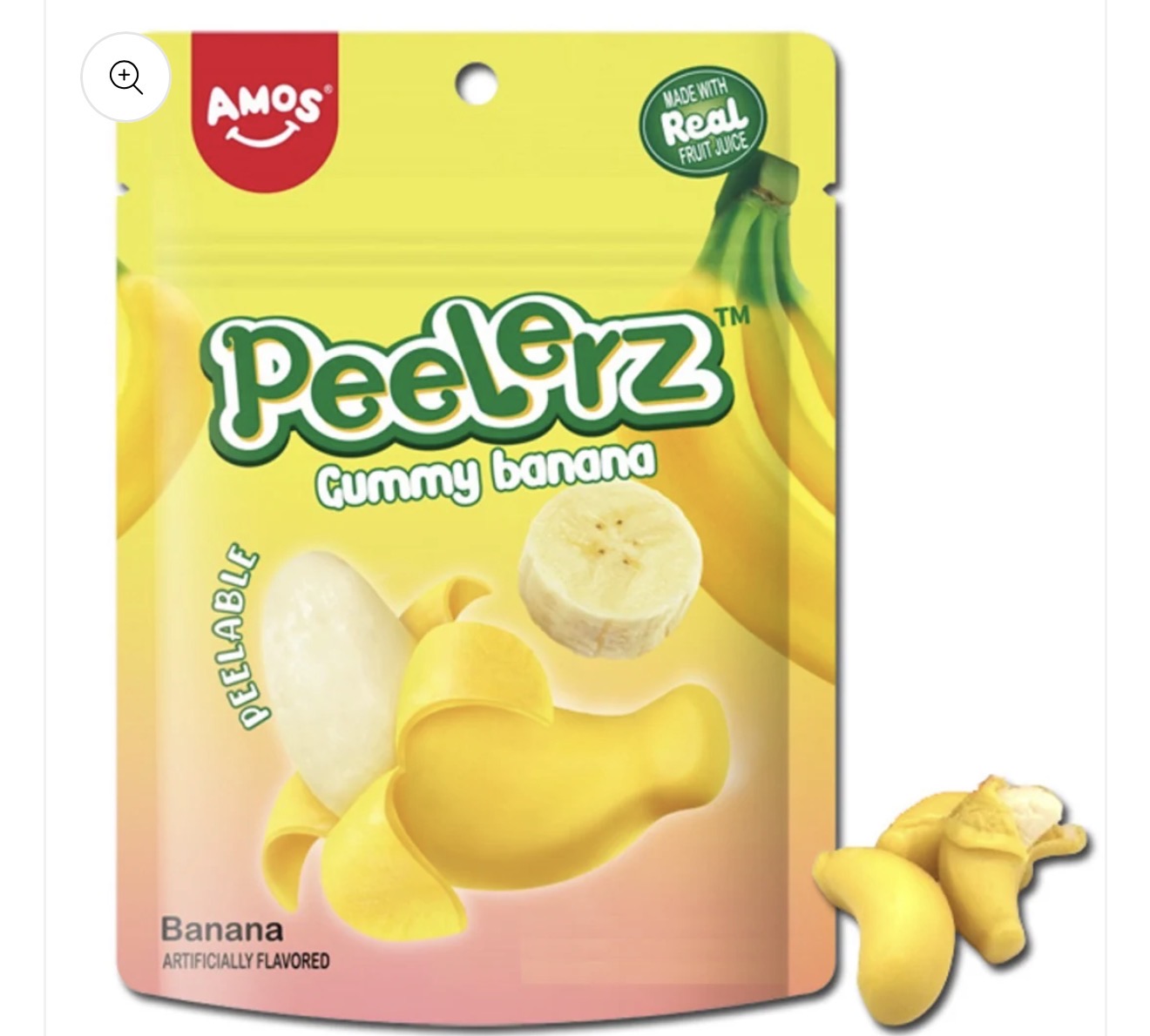 AMOS PEELERZ GUMMY Banana - 6OZ
