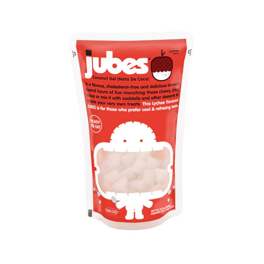 Jubes Coconut Gel Lychee Flavor
