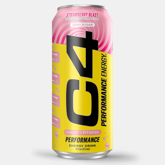 C4 Energy Drink - Strawberry Blast (Zero Sugar)