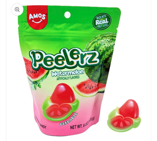 AMOS PEELERZ GUMMY Watermelon - 6OZ