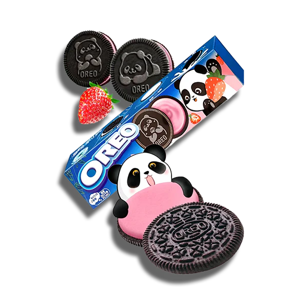 Oreo Panda Strawberry Flavored – TrapSnacksJa