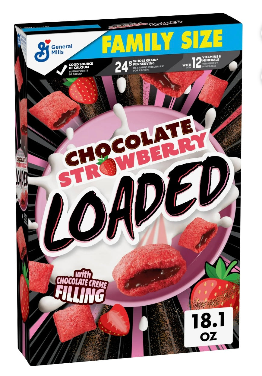 Loaded Chocolate Strawberry Cereal