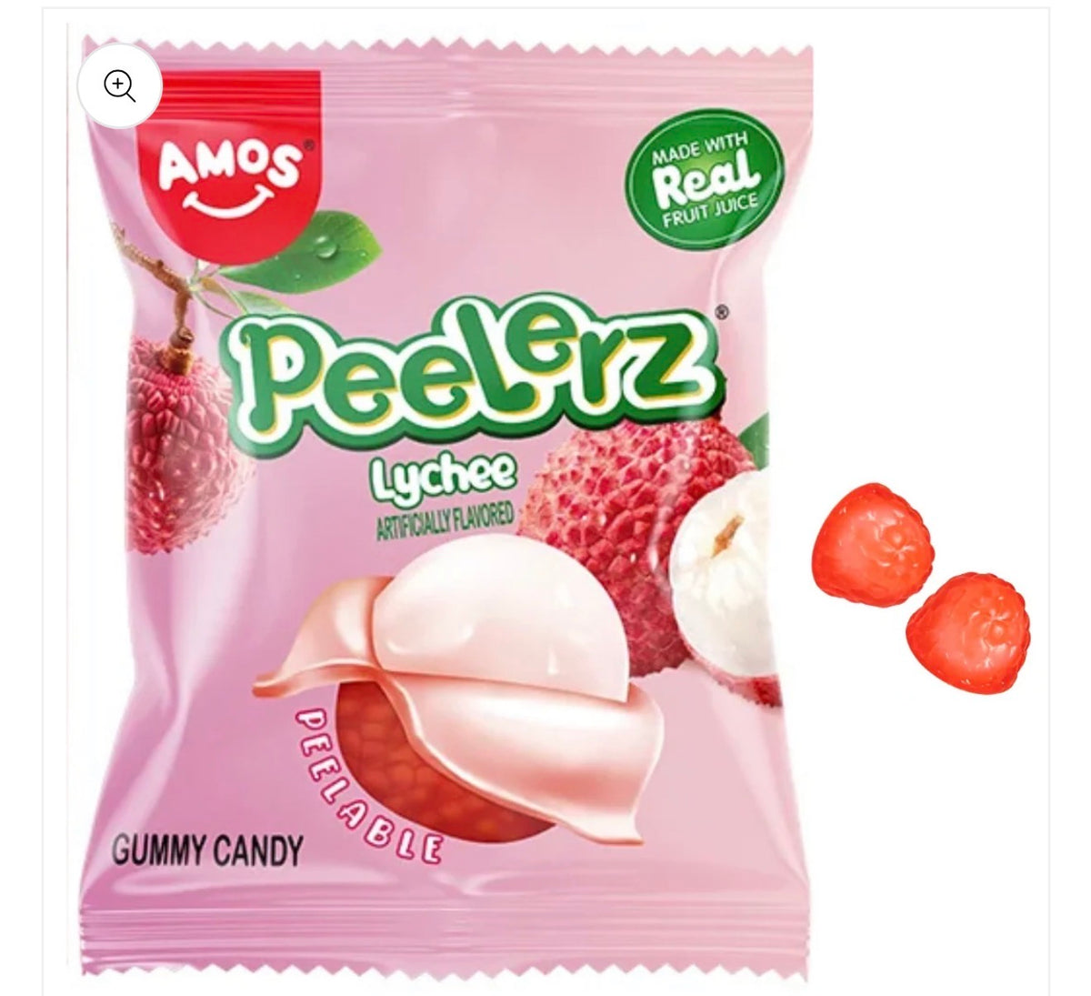 AMOS PEELERZ GUMMY Lychee - 6OZ