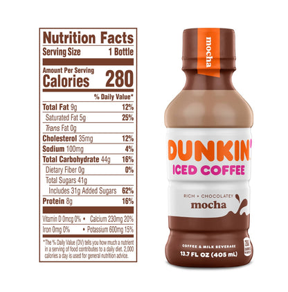 Dunkin’s Iced Coffee