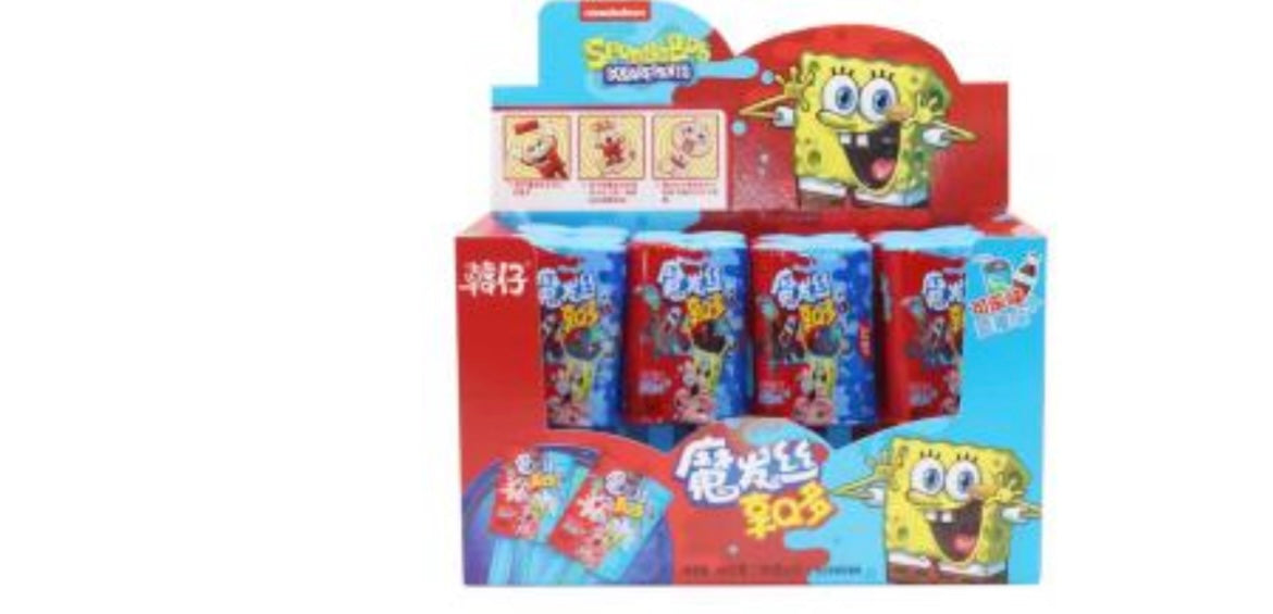 SpongeBob Double Flavored Stick Push Pop