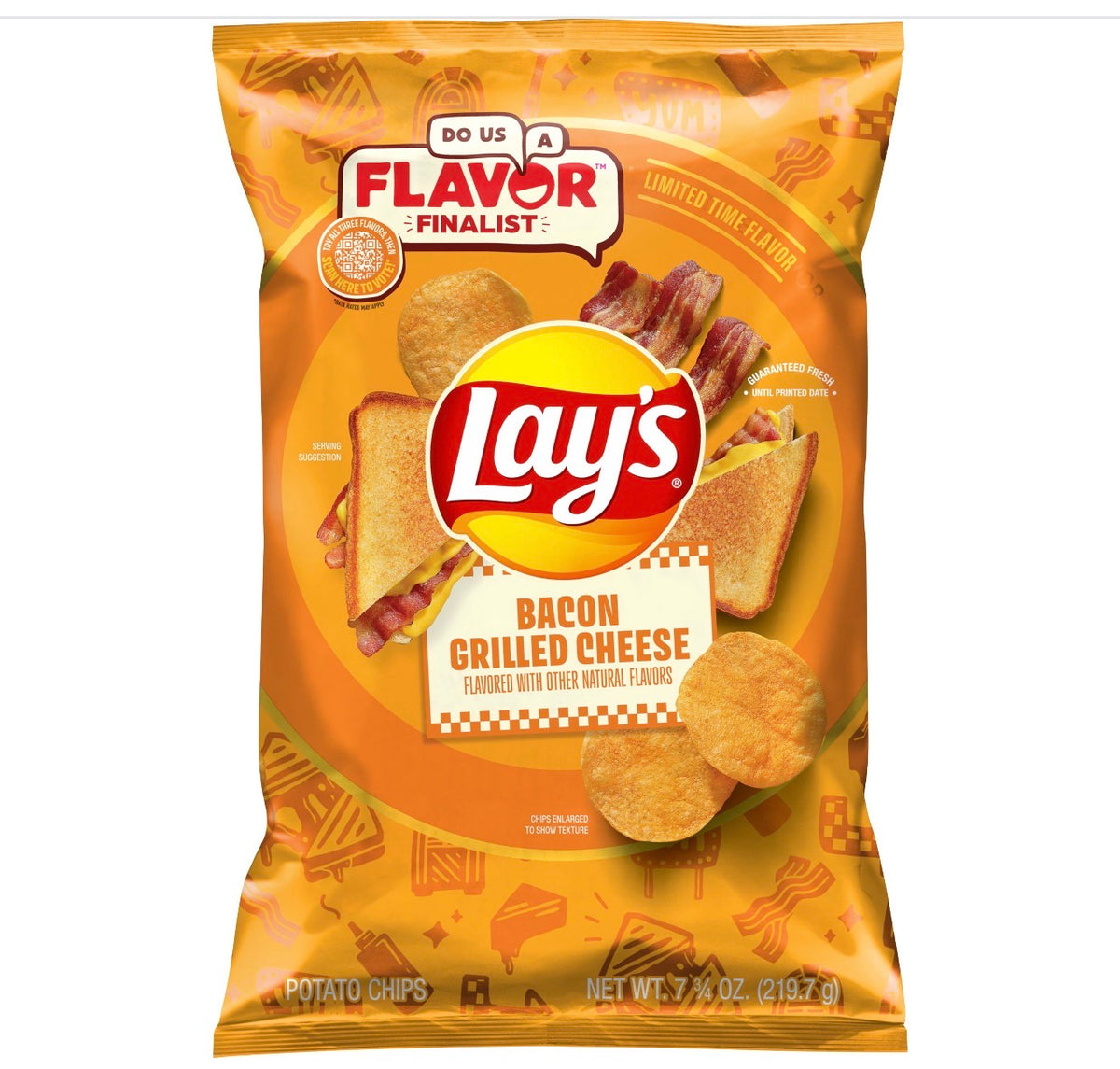 Lays Bacon Grilled Cheese