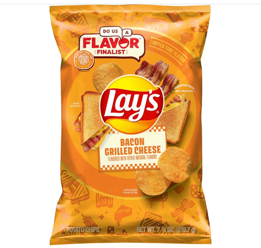 Lays Bacon Grilled Cheese