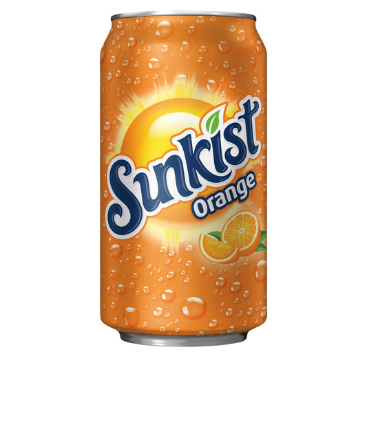 Sunkist Orange Soda Pop, 12 fl oz