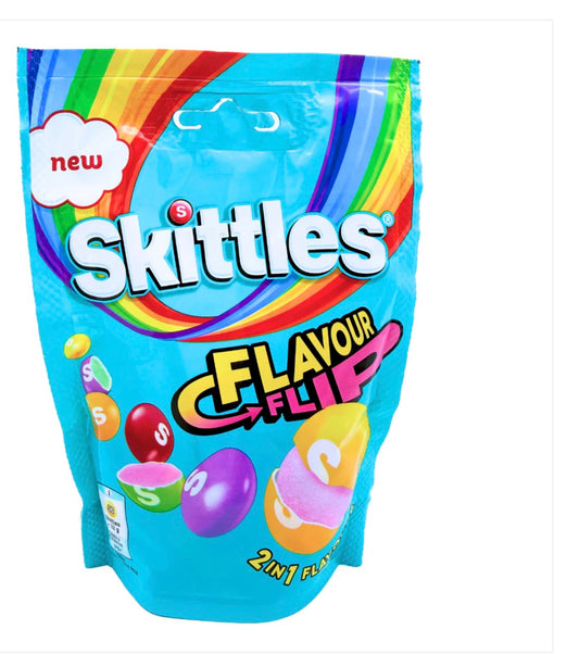 SKITTLES FLAVOUR FLIP CHEWY CANDY - 136G