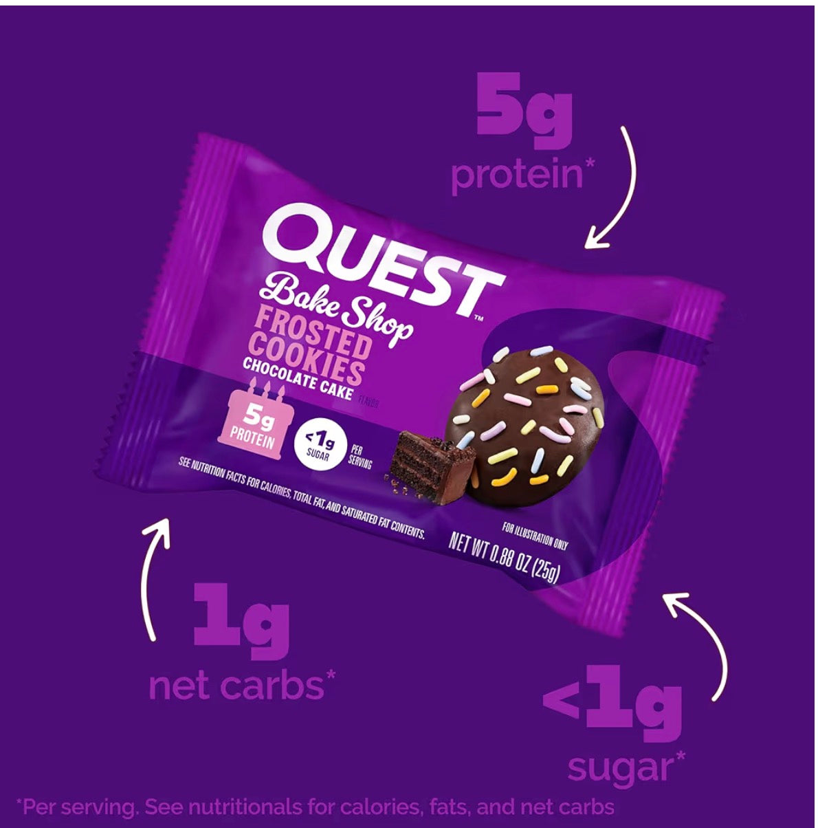 Quest Frosted Cookies 5g Protein