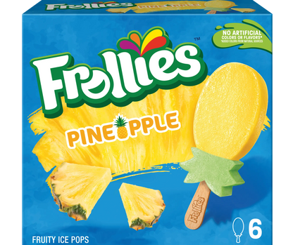 Frollies Fruity Ice pop - Pineapple