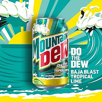 Mountain Dew - Tropical Baja Blast