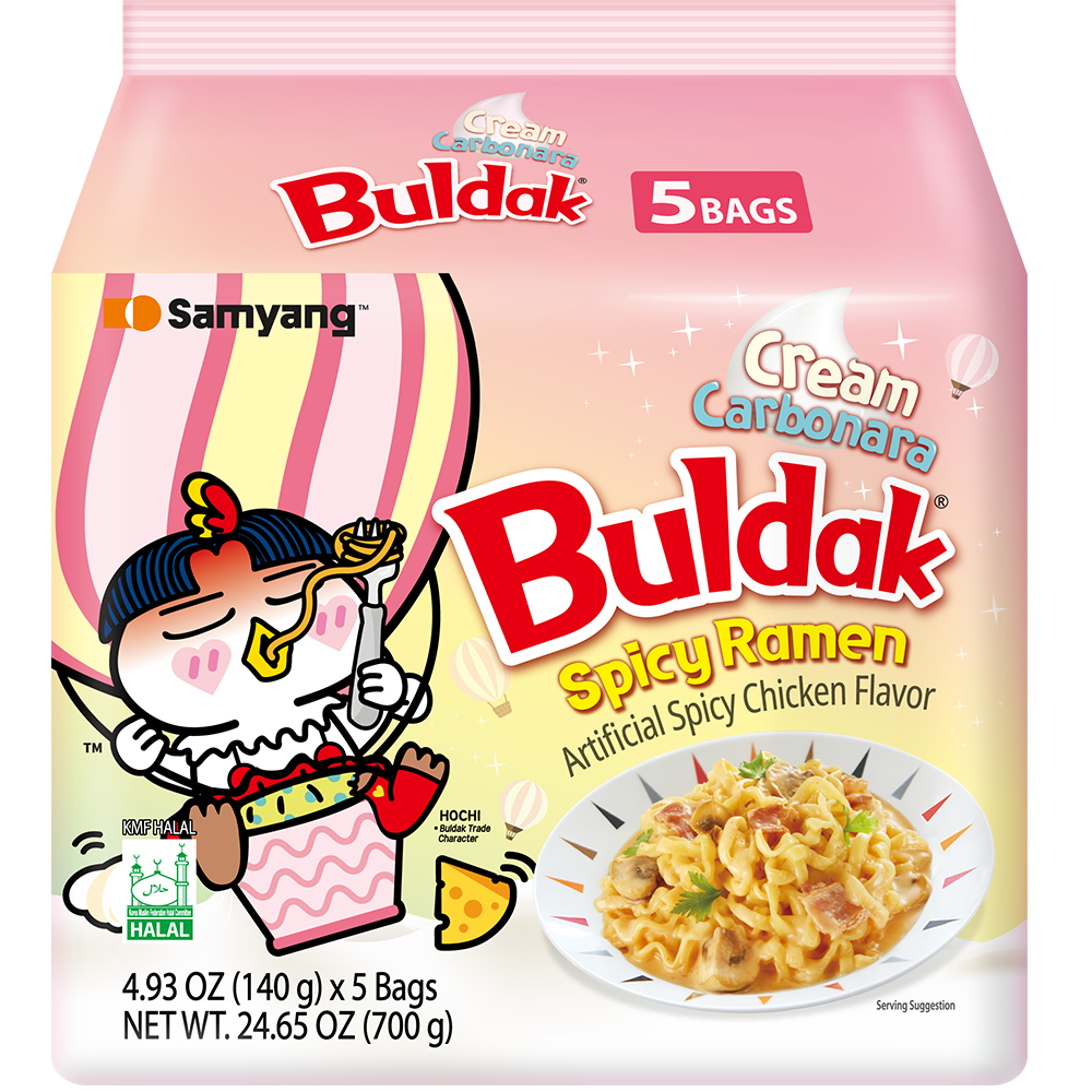 Buldak - Samyang Ramen Cream Carbonara Hot Chicken 22.9oz