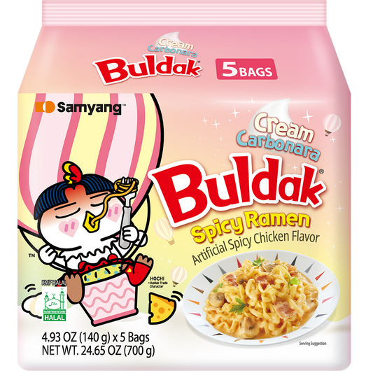 Buldak - Samyang Ramen Cream Carbonara Hot Chicken 22.9oz