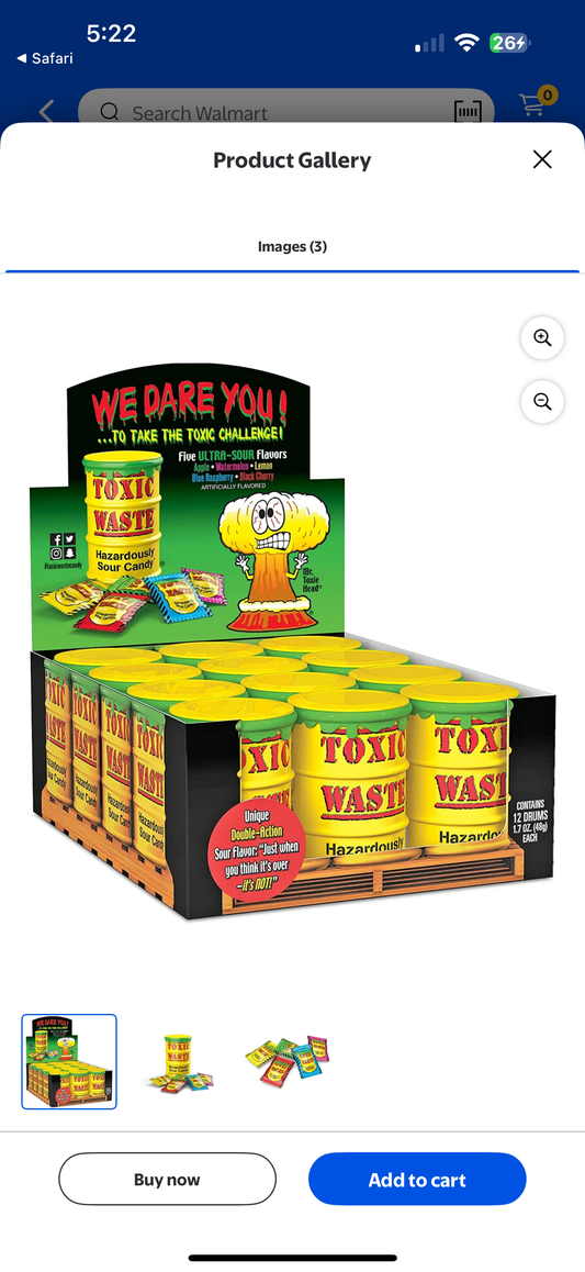 Toxic Waste Candy