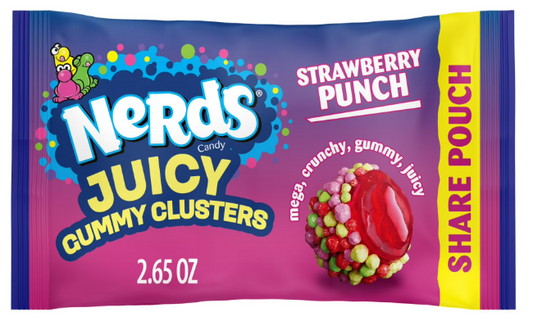 Nerds Gummy Cluster Pouch - Strawberry Punch Juicy