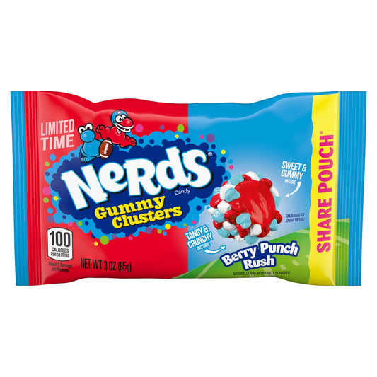 Nerds Gummy Cluster Pouch - Berry Punch Rush