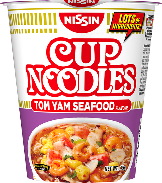 Nissin Cup Noodles -  Tom Yam Flavour