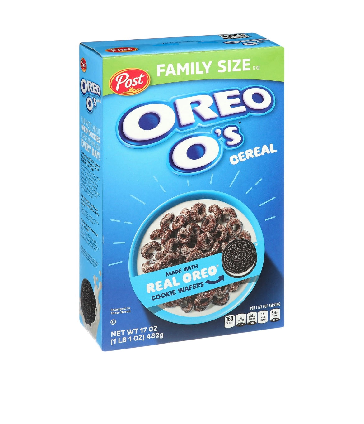 Cereal para el desayuno Oreo O's | 17 onzas