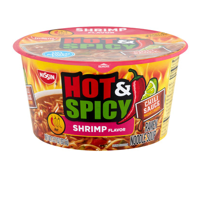 Nissin Hot & Spicy Noodle Bowl