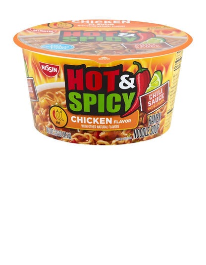 Nissin Hot & Spicy Noodle Bowl